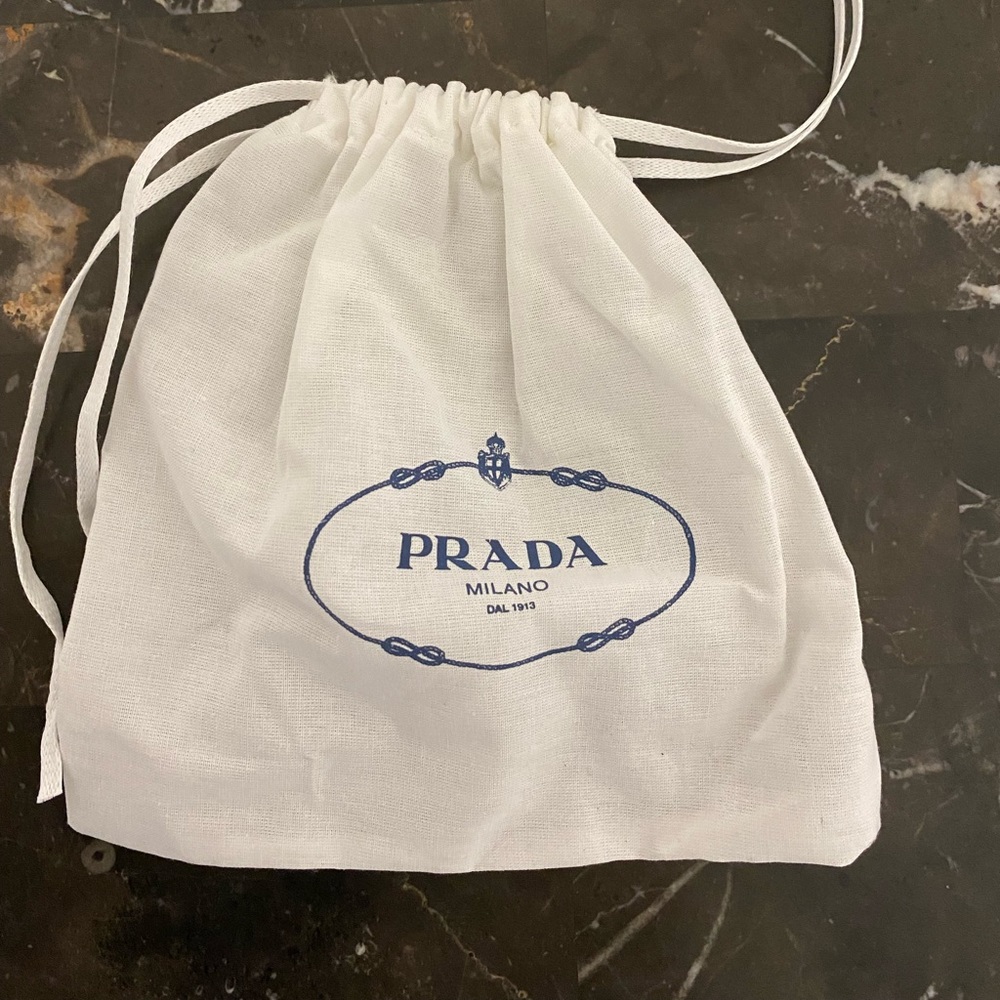Small Prada dust bag